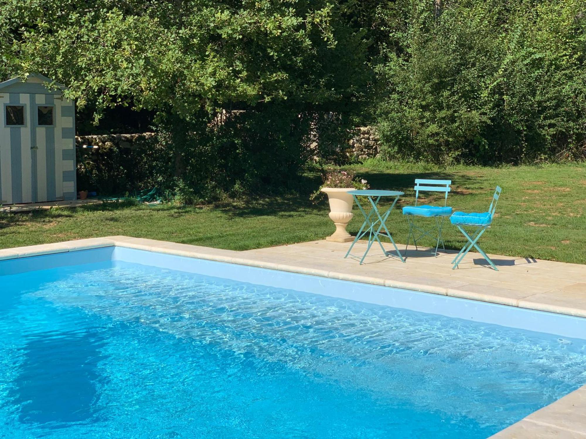 Chateau Mas De Pradie B&B Garden View Room Foissac  Eksteriør billede